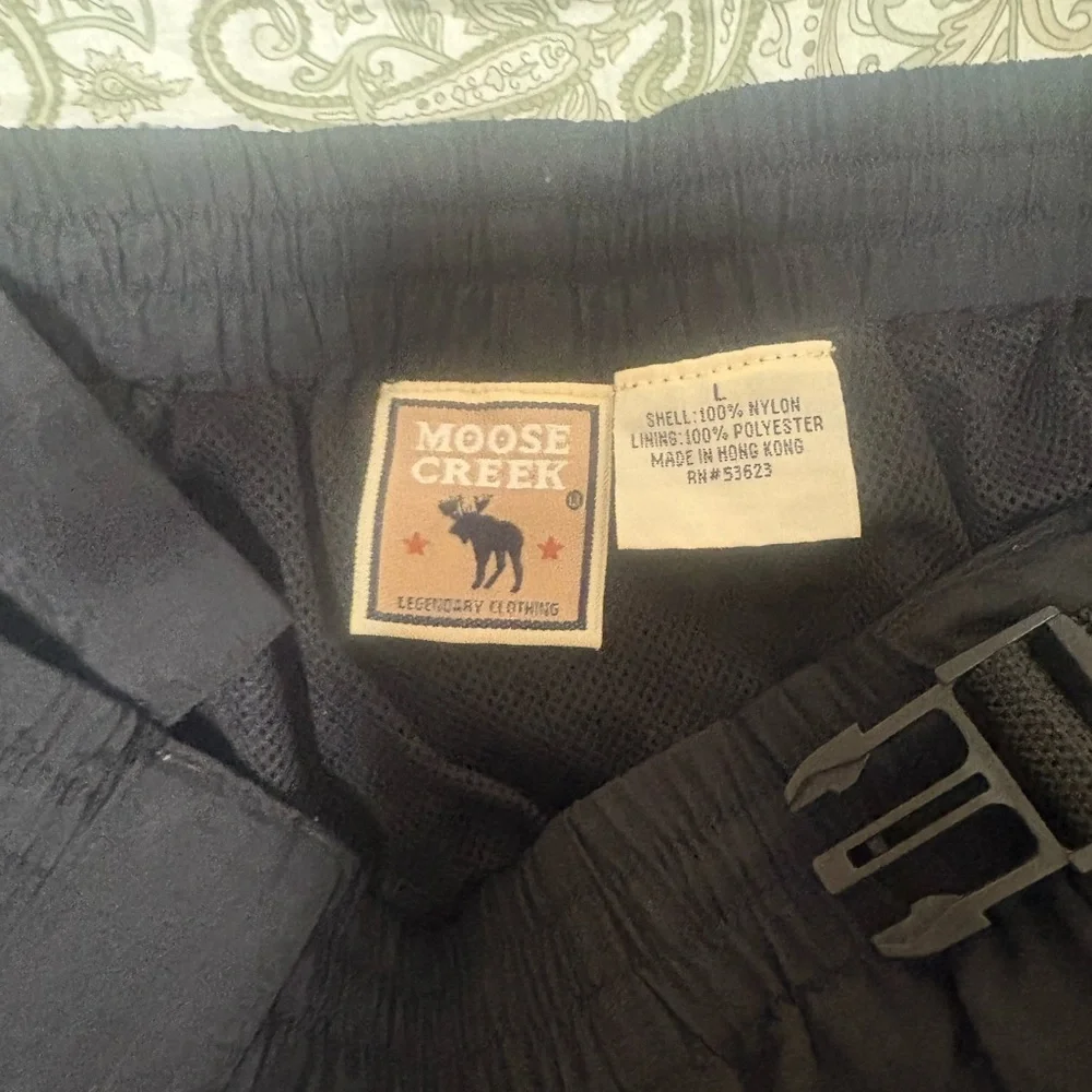 Nylon cargo shorts
